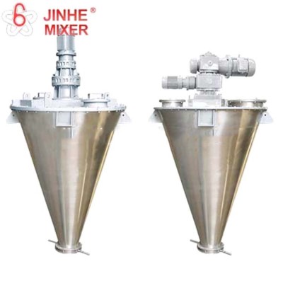 Easy Operate Energy Saving Industrial Automation Vertical Double Screw Mixing Machine