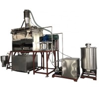 Large production chocolate powder ice cream powder uniform mixing food industry horizontal ribbon mixing machine