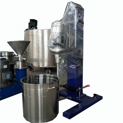 Hydraulic lift gel dispersion machine agitator liquid mixer paint mixing machine