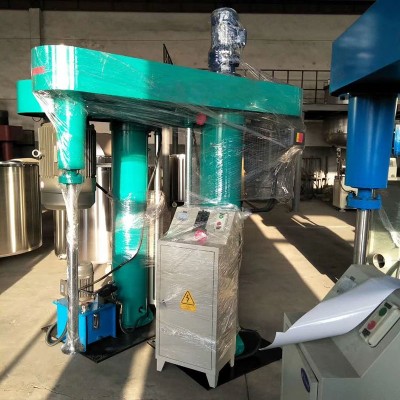 Paints Pigments Inks Making High Speed Disperser Dispersing Dissolving Mixing Machine With Stainless Steel tank